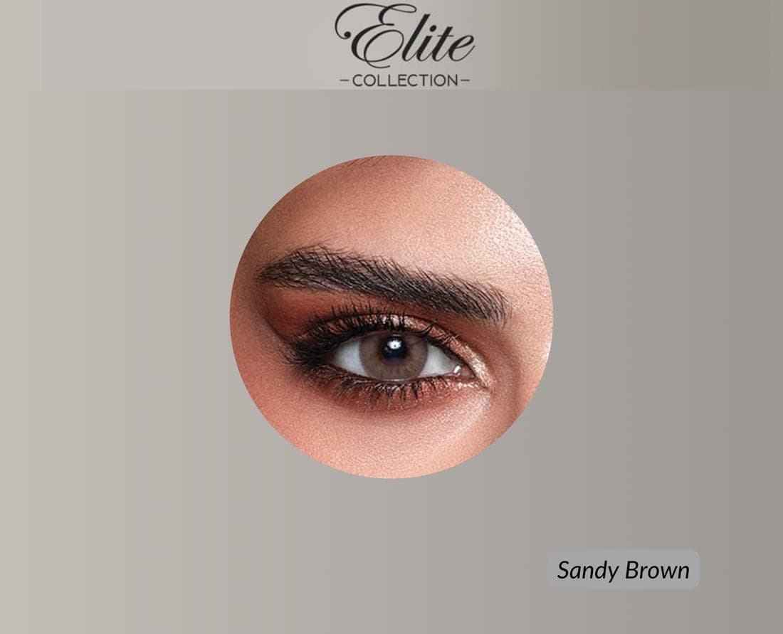 Bella Elite Lenses – Sandy Brown