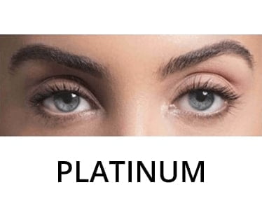 Bausch Lomb Soflens Platinum Grey Natural Color Contact Lenses by Eye Fashion