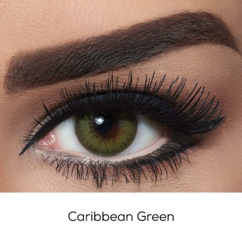 Bella Diamond Caribbean Green Contact Lenses