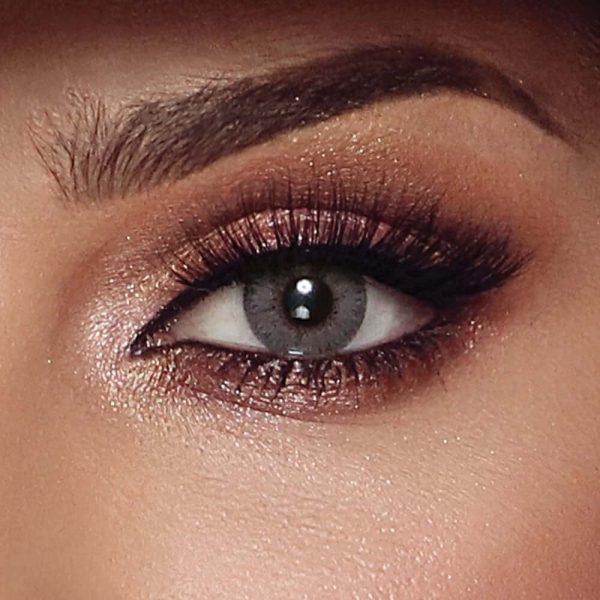 Bella Elite Amber Grey Contact Lenses Eye Fashion