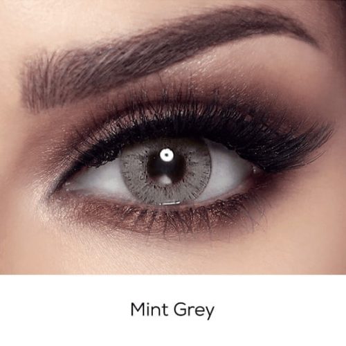 Bella Elite Mint Grey Contact Lenses Eye Fashion