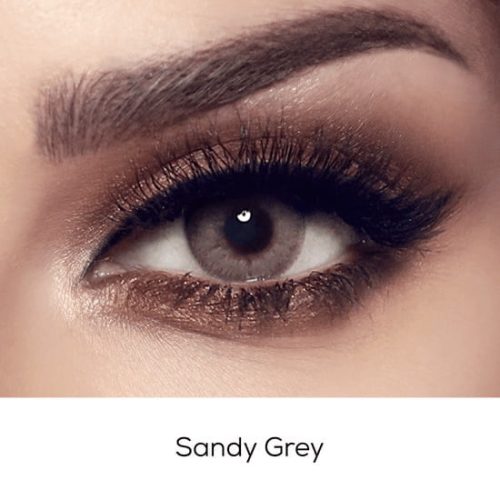 Bella Elite Sandy Grey Contact Lenses Eye Fashion