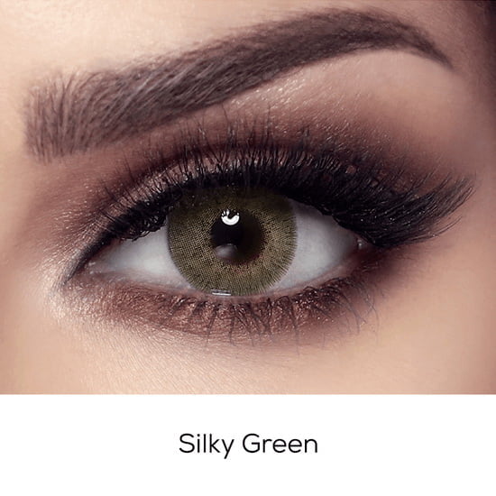Bella Elite Silky Green Contact Lenses Eye Fashion