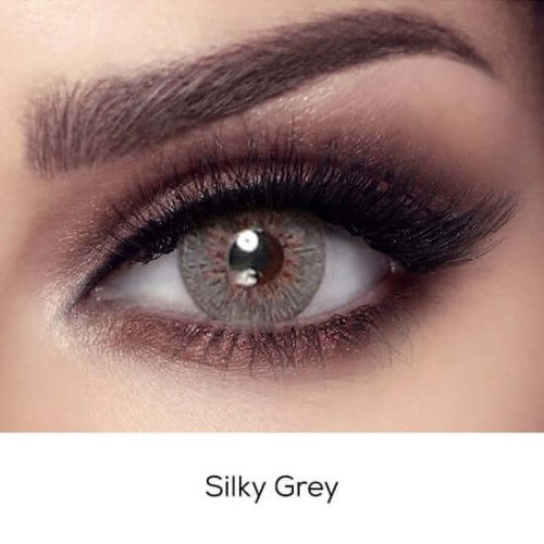 Bella Elite Silky Grey Contact Lenses Eye Fashion