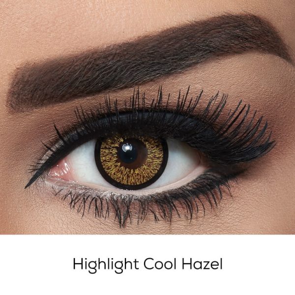 Bella Highlight Cool Hazel Contact Lenses Eye Fashion