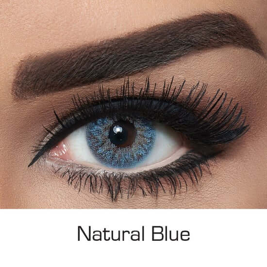 Bella Natural Blue Contact Lenses Eye Fashion