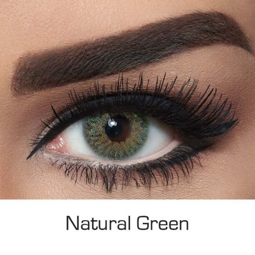 Bella Natural Green Contact Lenses Eye Fashion