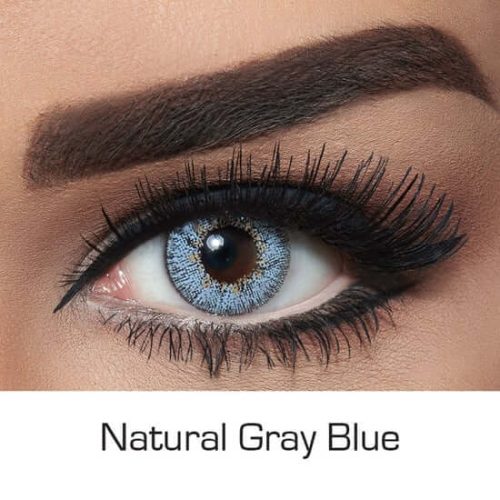 Bella Natural Grey Blue Contact Lenses Eye Fashion