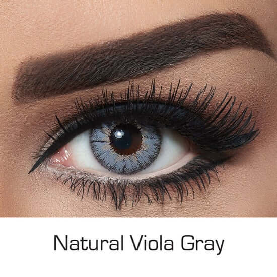 Bella Natural Viola Grey Contact Lenses Eye Fashion