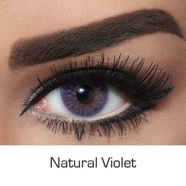 Bella Natural Violet Contact Lenses Eye Fashion
