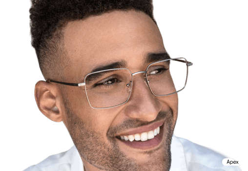 Rectangle Eyeglasses for Men Women
